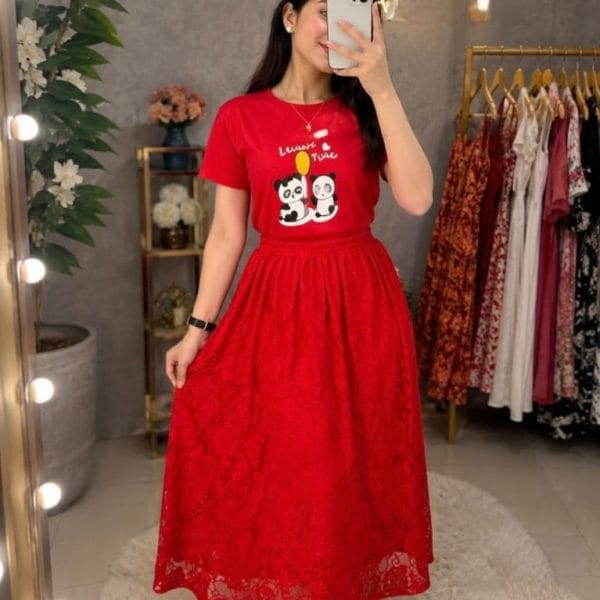 T-Shirt & Skirt Set Collection