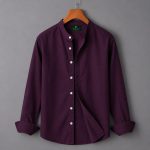 Premium Oxford Cotton Solid Shirt for Men - Evoleo Express - Image 6