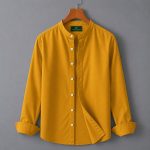 Premium Oxford Cotton Solid Shirt for Men - Evoleo Express - Image 2
