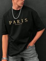 Premium Cotton Drop Shoulder T-Shirt for Men (200-230 GSM) - Evoleo Express - Image 4