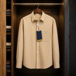 Formal Official Cotton Check Shirt for Men - Evoleo Express - Image 8