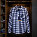 Formal Official Cotton Check Shirt for Men - Evoleo Express - Image 6