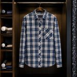 Formal Official Cotton Check Shirt for Men - Evoleo Express - Image 5