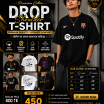 Premium Cotton Drop Shoulder T-Shirt for Men (200-230 GSM) - Evoleo Express