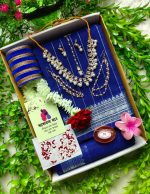 Gift Saree Combo - Complete Luxury Saree Gift Box for Women - Image 3