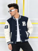 Stylish 100% Cotton Varsity Jacket for Men & Women (300+ GSM) - Unisex - Image 6