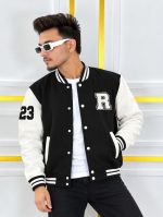 Stylish 100% Cotton Varsity Jacket for Men & Women (300+ GSM) - Unisex - Image 7
