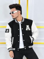 Stylish 100% Cotton Varsity Jacket for Men & Women (300+ GSM) - Unisex - Image 5